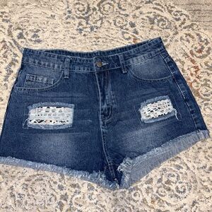 Jean shorts